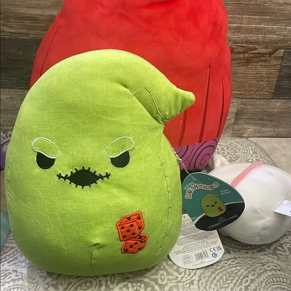 Squishmallows‎ the nightmare before Christmas Disney Sally Oogie boogie zero